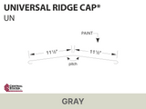 R-Loc™ Universal Ridge Cap