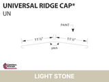 R-Loc™ Universal Ridge Cap