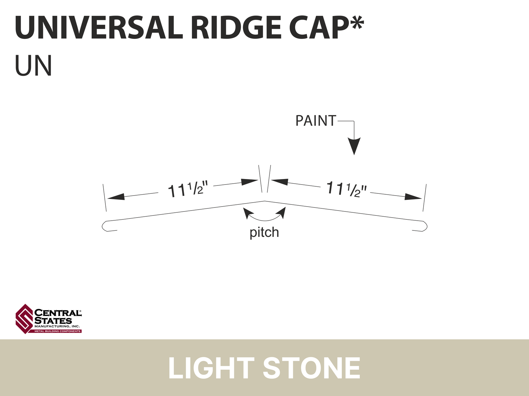 R-Loc™ Universal Ridge Cap