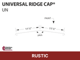 R-Loc™ Universal Ridge Cap