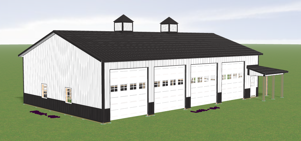 The WRANGLER Pole Building Kit