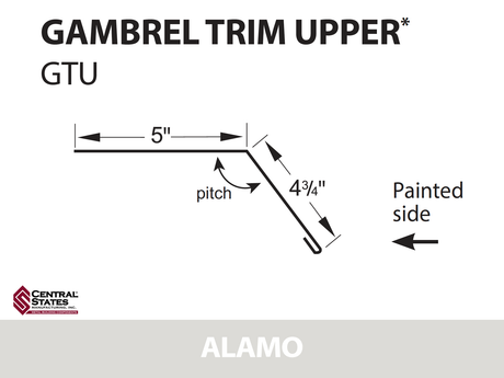 Gambrel Trim Upper