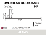 Overhead Door Trim (Various Lengths) - 29 ga.