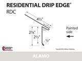 Residential Drip Edge 10'2" - 29 ga.