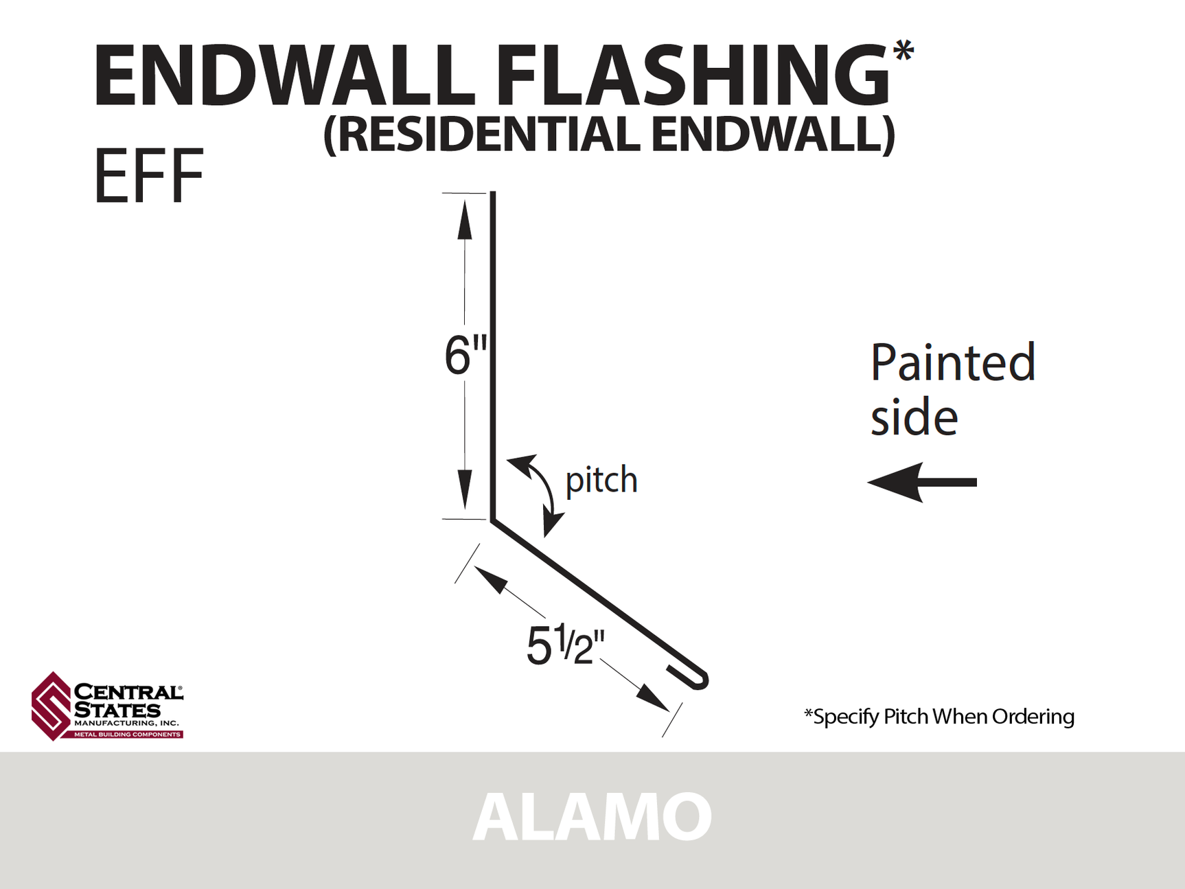 Endwall Flashing
