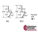 Base Angle 10'2" - 29 ga. -  CSM Trim