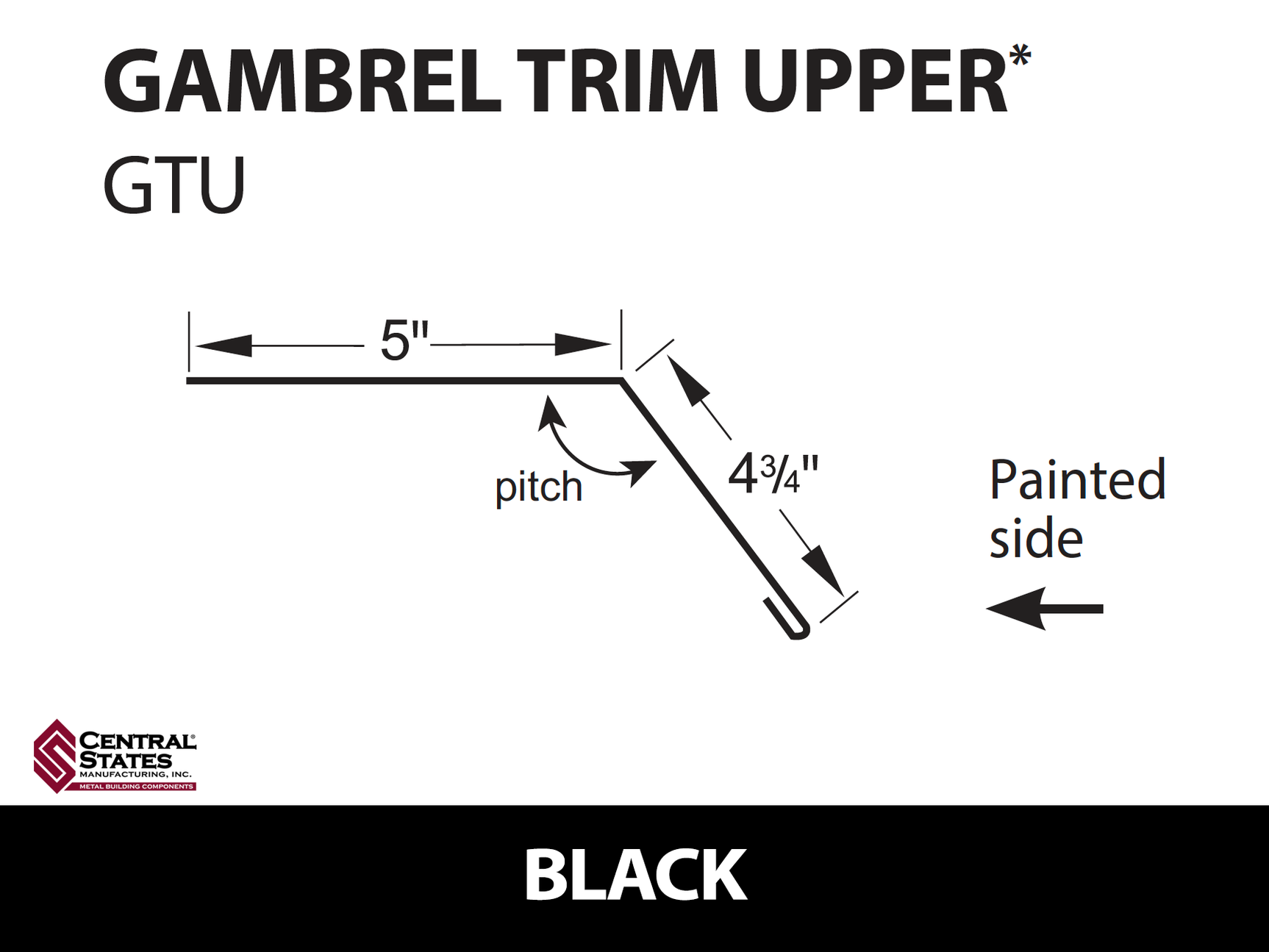 Gambrel Trim Upper