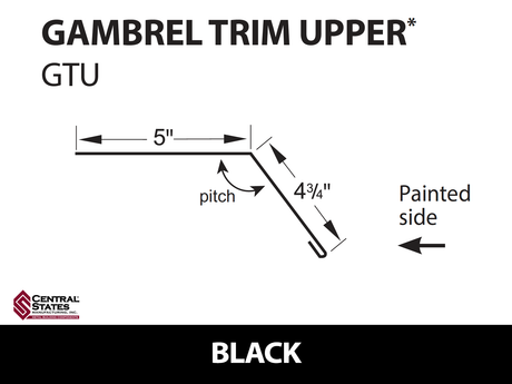 Gambrel Trim Upper