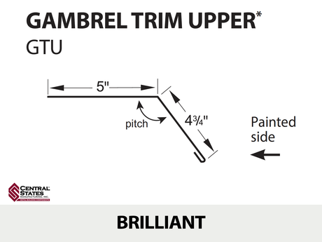 Gambrel Trim Upper