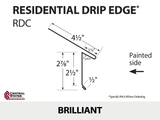 Residential Drip Edge 10'2" - 29 ga.