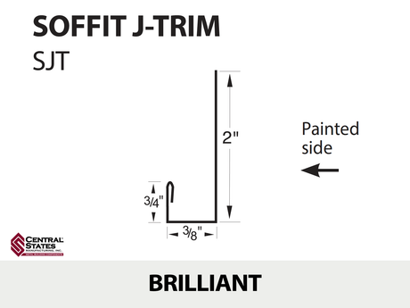 Soffit J-Channel