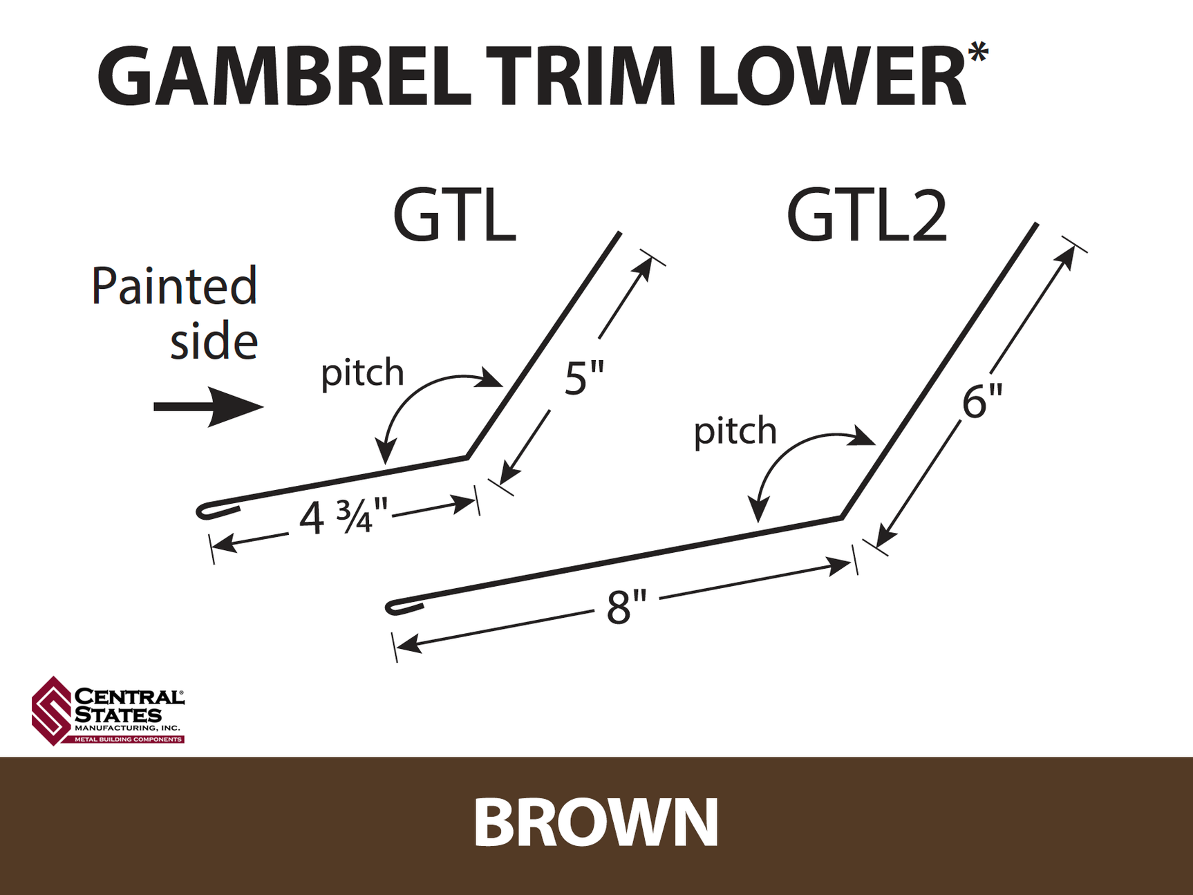 Gambrel Trim Lower