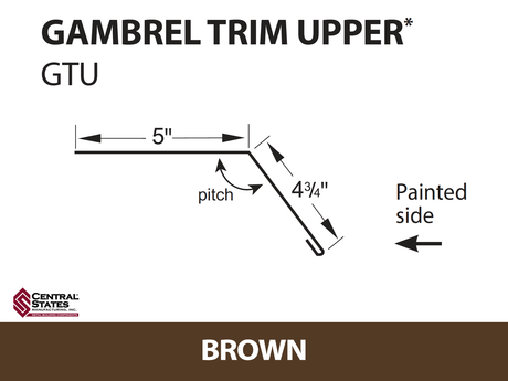 Gambrel Trim Upper