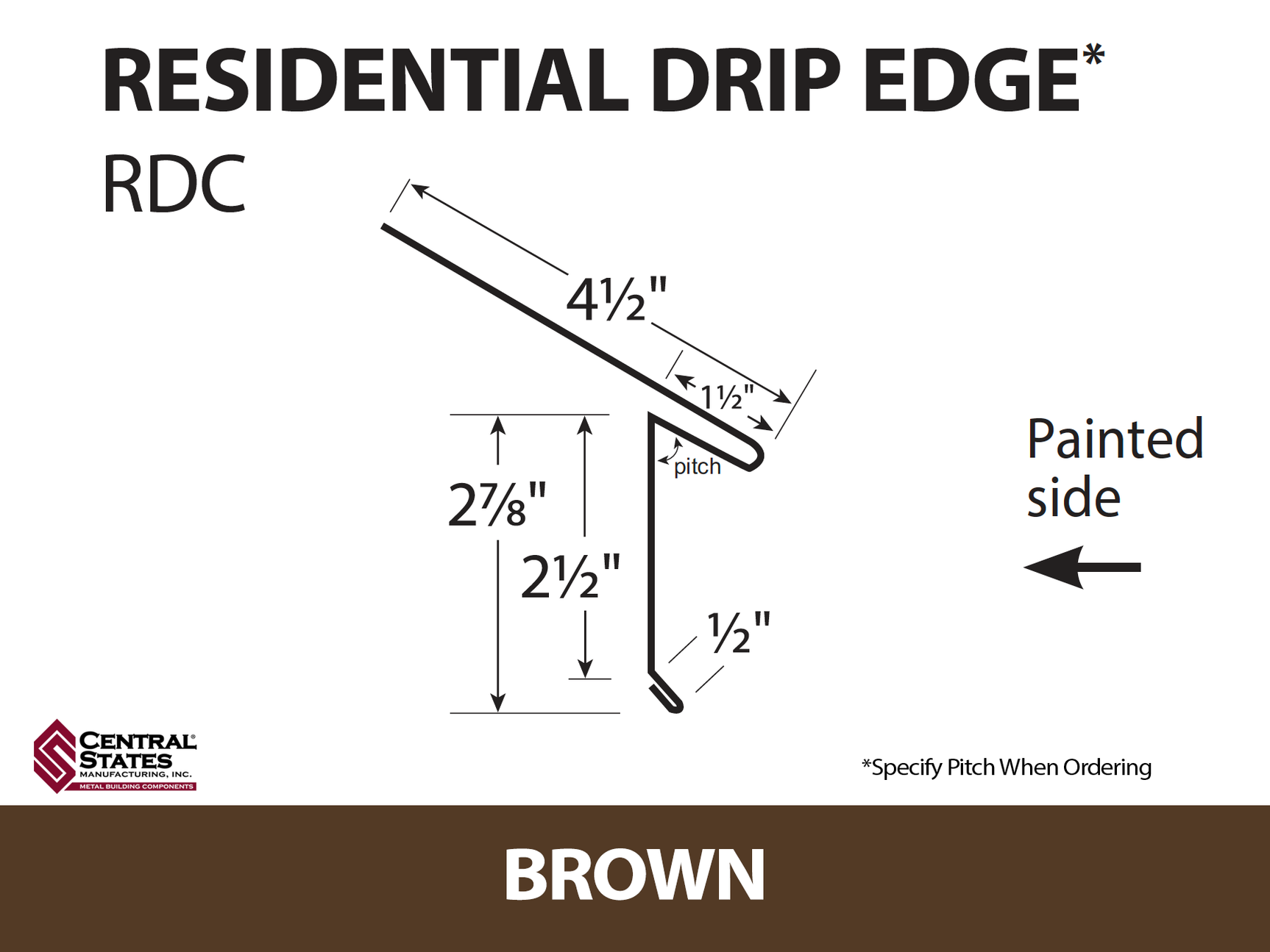 Residential Drip Edge