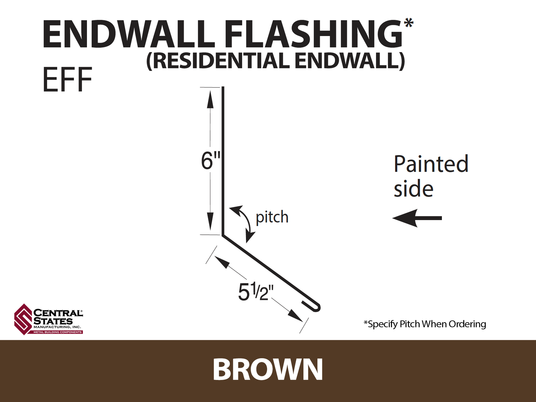 Endwall Flashing