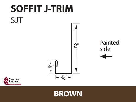 Soffit J-Channel
