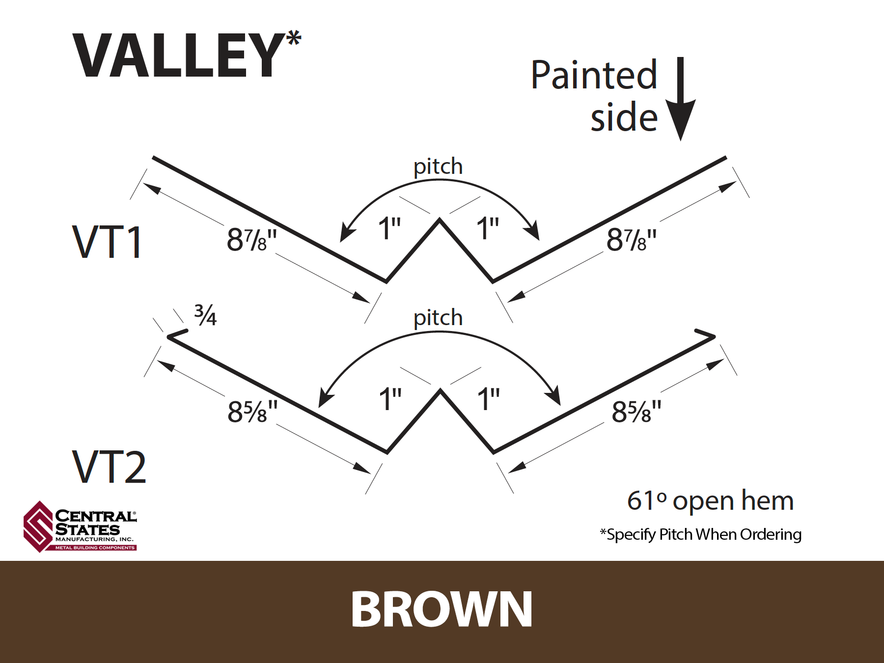 W-Valley 10'2" - 29 ga.