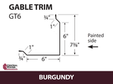 Gable Trim 10'2" - 29 ga.