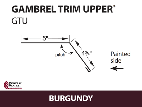 Gambrel Trim Upper