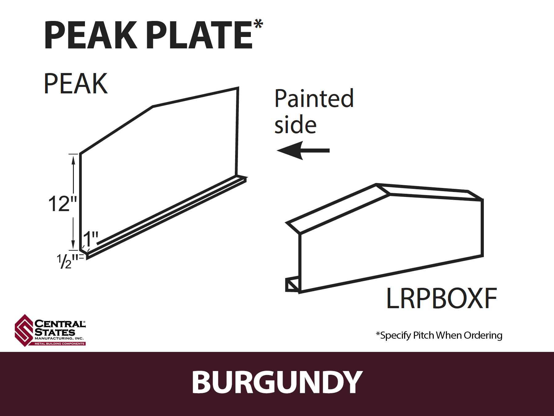 Peak Plate - 29 ga.