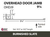 Overhead Door Trim (Various Lengths) - 29 ga.