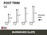 Post Trim 10'2" - 29 ga. (Various Widths)