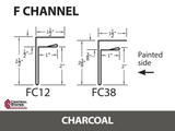 F-Channel 10'2" - 29 ga.