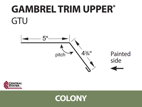 Gambrel Trim Upper
