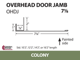 Overhead Door Trim (Various Lengths) - 29 ga.