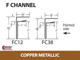 F-Channel 10'2" - 29 ga.