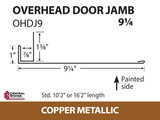Overhead Door Trim (Various Lengths) - 29 ga.