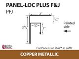 Panel-Loc Plus™ C&T Trim 10'2" - 29 ga.