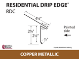 Residential Drip Edge 10'2" - 29 ga.