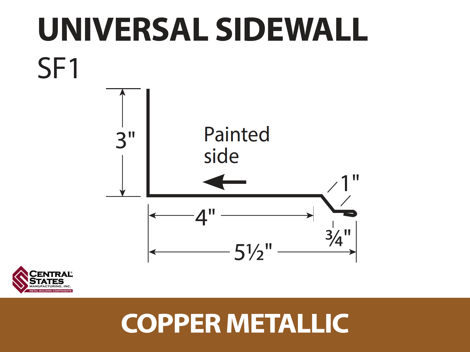 Universal Sidewall 10'2" - 29 ga.