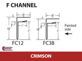 F-Channel 10'2" - 29 ga.