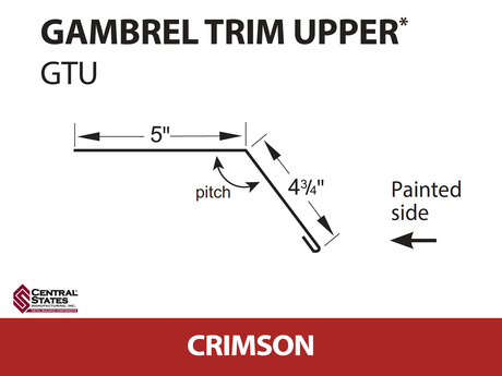 Gambrel Trim Upper