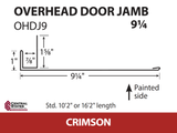 Overhead Door Trim (Various Lengths) - 29 ga.
