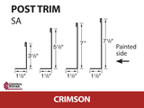 Post Trim 10'2" - 29 ga. (Various Widths)