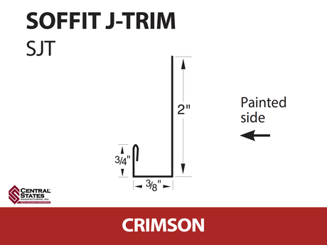 Soffit J-Channel