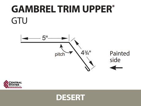 Gambrel Trim Upper