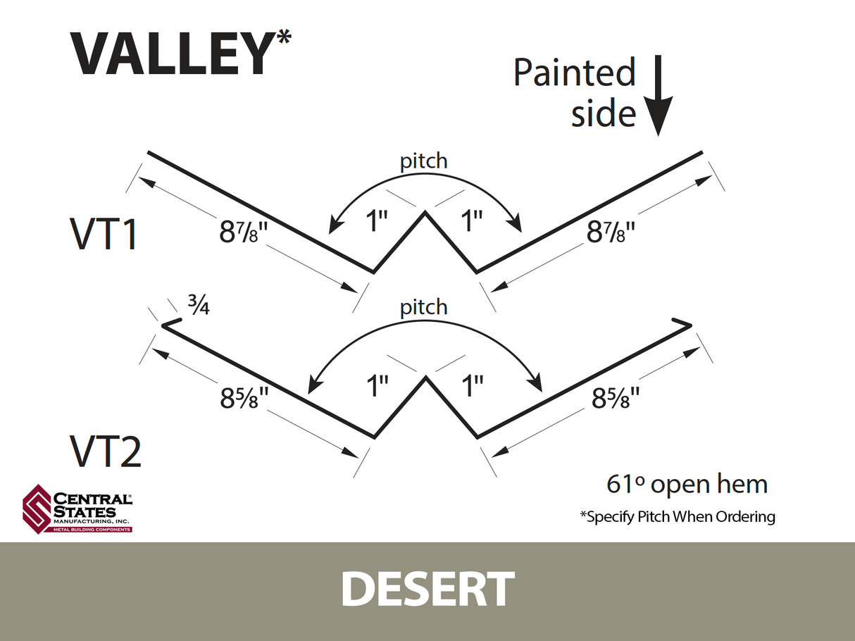 W-Valley 10'2" - 29 ga.