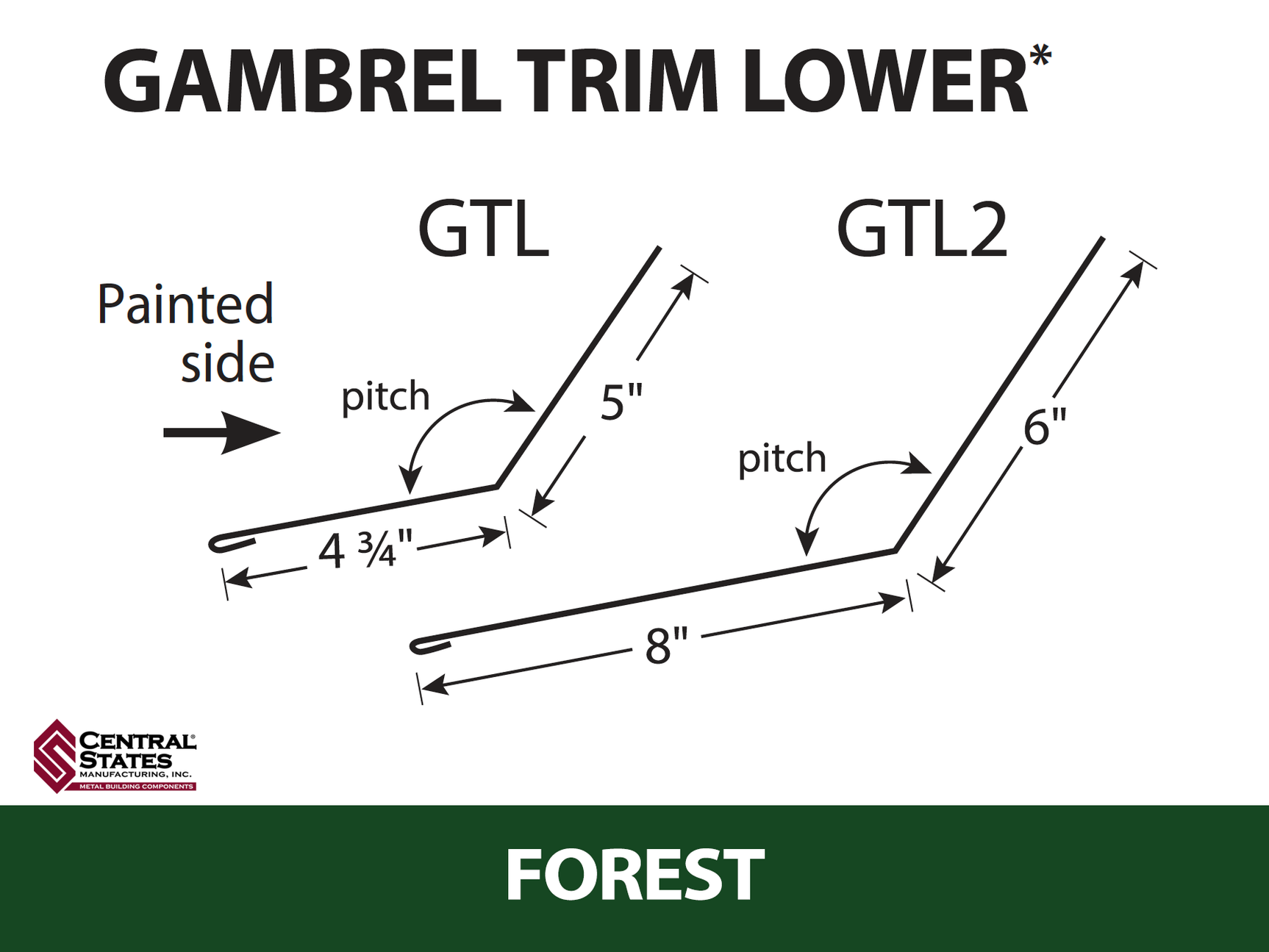 Gambrel Trim Lower