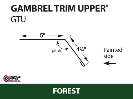 Gambrel Trim Upper
