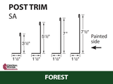 Post Trim 10'2" - 29 ga. (Various Widths)