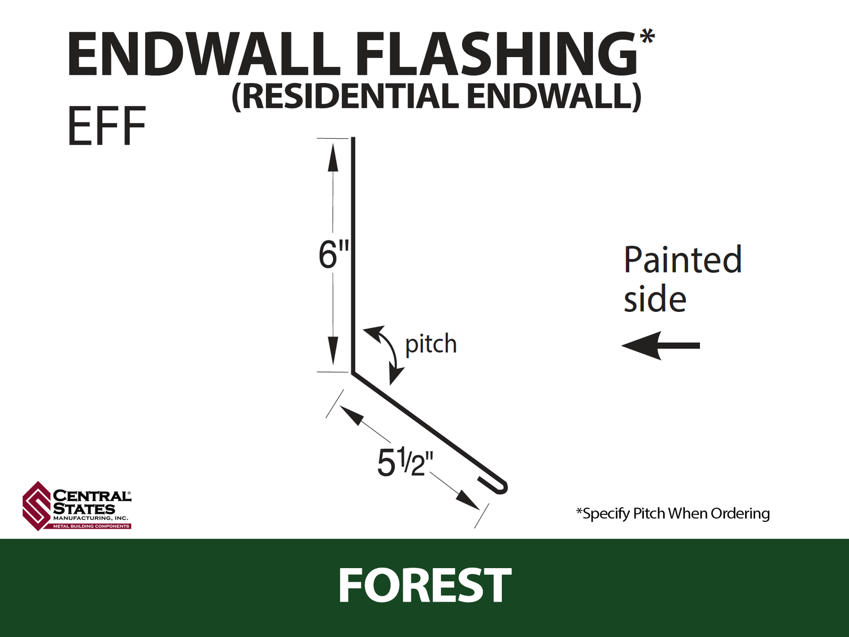 Endwall Flashing