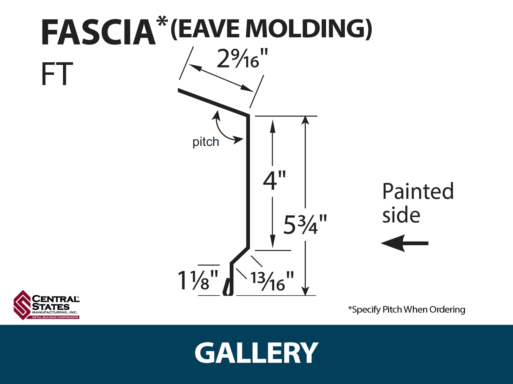 Eave Molding (Fascia)