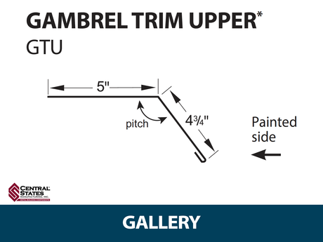 Gambrel Trim Upper