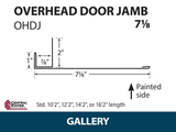 Overhead Door Trim (Various Lengths) - 29 ga.