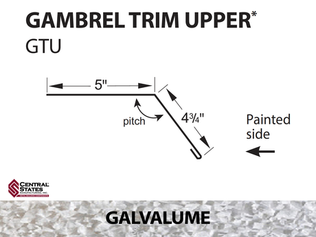 Gambrel Trim Upper