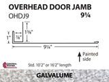 Overhead Door Trim (Various Lengths) - 29 ga.